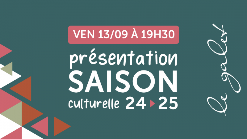 Soirée de présentation de la saison culturelle
